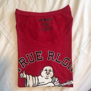 Women’s True Religion V Tee